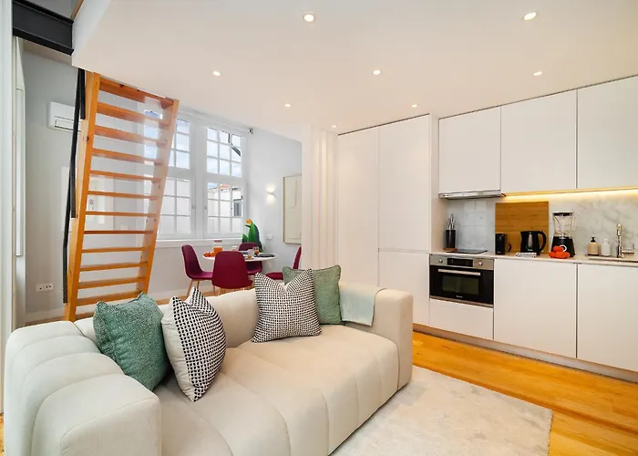 شقة Whome Trendy Cedofeita Loft - Luxe & Light-filled *